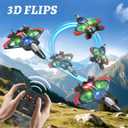 Foam Remote Control Airplanes, RC Planes for Kids Adults 8-16, RC Airplane Fighter Jet with Light, 360 Flip Fighter Jet Toys, Stunt Roll, Airplane Toy Gifts for Kids Boys