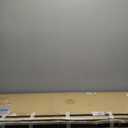 48 Inch Dining Bench, Padded Seat Cushion, Metallic Gray Upholstery, Black