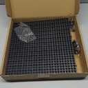 0.35-Inch Black Aquarium Divider Panel 11.8"x11.8",8pacs - Strong Suction Cups, Easy Cut Design to Separate Fish (10-55 Gallon Tanks)