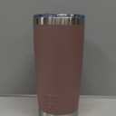 WETOWETO 20oz Insulated Stainless Steel Tumbler, Double Wall Vacuum Travel Coffee Mug, Powder Coated Tumbler Cup (Rose Gold,1)