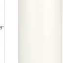 Mega Candles 1 pc Unscented Solid White Pillar Candles, Hand Poured Premium Wax Candle 3 Inch x 9 Inch, Home Décor, Spas, Weddings, Occasions, Party, Centerpieces, Holidays, Vigils, Prayers