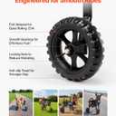 VEVOR Dog Wheelchair for Back Legs, Adjustable 2 Wheels Pet Wheelchair, Lightweight Dog Cart with Shock-Absorbing Wheels, Mobility Support Wheel Chair for Disabled Injured Dogs up to 22lbs, X-Small