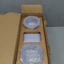 JoyJolt JoyFul 22pc Borosilicate Glass Storage Containers with Lids. 11 Airtight, Freezer Safe Food Storage Containers, Pantry Kitchen Storage Containers, Glass Meal Prep Container for Lunch