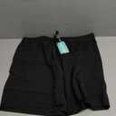 Yufawow Men Swim Trunks with Compression 7 Inches Breathable Liner Quick Dry Zipper Pockets for Board Beach Gym Running, L