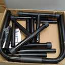 RELIFE REBUILD YOUR LIFE Dip Station Functional Heavy Duty Dip Stands Fitness Workout Dip bar Station Stabilizer Parallette Push Up Stand