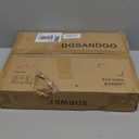 DGSANDGO Side Table with Charging Station and Drawer, Narrow End Table with USB Ports and Outlets for Small Space, Living Room, Bedroom and Office, with 4 Wheels (1, White-Narrow)