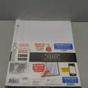 Five Star Loose Leaf Paper + Study App, College Ruled Filler Notebook Paper, Reinforced, Fights Ink Bleed, 8-1/2" x 11", 80 Sheets (170102)
