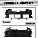 Suitable for 2017–2018–2019 Honda CR-V models. Active grille assembly with motor, direct replacement for the front upper radiator active louvers | Reduces drag and improves fuel economy