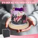 Personalized, Birthday Gifts for Women Preserved Flowers Eternal Roses in Elegant Box - Thoughtful, for Women,Valentines Day Gifts for Her Wife Mom or Grandma