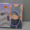 Pilates Kit for Home Workouts Pilate Essentials Kit, Pink