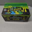 Kangaroo 12 Pack Slime Toy (Glow in Dark Slime), 12 Bottles Glow Slime, Blue, Yellow & Green