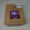 Halloween Decorations Outside Lighted Skeleton - HOYECHI Outdoor Halloween Decor Cute Skeleton Elf 2FT, Light Up Skeleton with 50 LED Lights, Ground Stakes, for Front Yard Porch Gardens Party