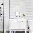 Naphite Modern Peel and Stick Wallpaper Geometric Hexagon Wallpaper Boho Contact Paper for Cabinets Drawers Self Adhesive Removable Neutral Bedroom Decor Nursery 17.3393