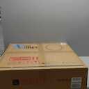 Keonjinn 24" x 24" Round Medicine Cabinet Mirror, Brushed Nickel Mirror Medicine Cabinet Wall Mounted, Circular Medicine Cabinets with Mirrors, Circle Framed Vanity Mirror with Storage