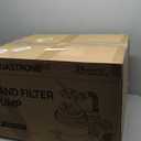 AQUASTRONG Sand Filter Pump for Above Ground Pool with Timer, 2/3 HP Pool Pumps Above Ground 3000 GPH for Pools up to 11000GAL,12in Pool Filter with 6-Way Valve, Improved Circulation and Filtration