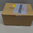 Remote Control Holder with 5 Compartments for Office Art Supplies, PU Leather Nightstand Organizer Pencil Pen Desk Caddy for Home, Desktop TV Remote Control Organizer Storage (Striped Beige)