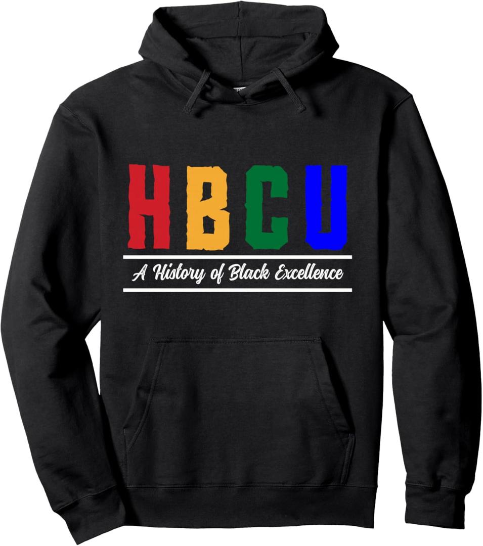 HBCU Apparel Historical Black College HBCU Pullover Hoodie, Size Small