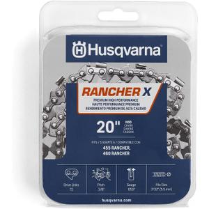 Husqvarna 531300441 H-80 Chainsaw Chain, Orange/Gray 20 inches