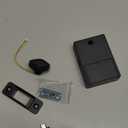 Bluetooth Fingerprint Cabinet Lock, Smart Biometric Keyless Hidden File Drawer Wardrobe, Child Safety Electric DIY Wooden Furniture Privacy (Alloy Steel)