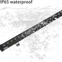 39.4 INCH RGB LED Wall Washer Light with Remote, IP67 Waterproof RGB Wall Light for Outdoor Garden, City Buildings, Indoor Decor, Stage Lighting, and Commercial Displays, 40in*2in*2in