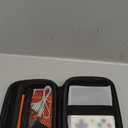 Case Compatible with Miyoo Mini Plus Portable Game Console, Holder for Handheld Game Player and External TF Card 64G, with Mesh Pocket for Charging Cable, Batteries and Accessories- Black (Box Only)