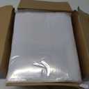 Spartan Industrial - 13 X 18 (500 Count) 2 Mil Clear Reclosable Zip Plastic Poly Bags with Resealable Lock Seal Zipper