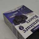 Bed Risers Furniture Risers Heavy-Duty Rectangular Adjustable Block Lift to 3 inches and 4.3 inches Desk, Sofa, Chair Legs, Refrigerator, Washing Machine Support up to 4000 pounds (Black-square)