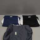 wegreeco Washable Male Dog Belly Band (Stylish Pattern)- Pack of 3 - Washable Male Dog Belly Wrap, Dog Diapers Male (Black, Charcoal, Navy, XX-Large)