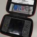 Upgraded XF40H Handheld Game Console, Retro Gaming Console Preloaded Classic Games with Multiple Emulators, 4.0 Inch 4K HD IPS Screen Open Source Linux System, Pocket Video Gaming (Black-128G)