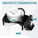W11212745 AWP42172 50SM21-1-221B Washer Shift Actuator for Whirlpool May.tag Ken.More Replaces W10913953 W11481722 AP6327693 MVWX655DW1 MVWC565FW1 MVW18MNBWW0 by TOMOON