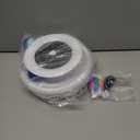 ORSDA Cat Toy, 3-in-1 Automatic Interactive Electronic Moving Ambush Feather, Fluttering Butterfly, Track Balls, USB Rechargeable Powered Smart Indoor Exercise Kicker (White)