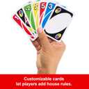 Mattel Games UNO Card Game in Travel & Storage Tin for Kid, Adult & Family Nights & Parties, Color Blind Accessible & Customizable Deck (Amazon Exclusive)