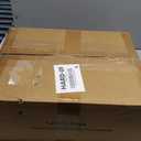 8x8 Round Area Rugs for Living Room-Washable Soft Large Vintage Rug Non-Slip Stain Resistant Traditional Stain Resistant Indoor Floor Low Pile Carpet for Bedroom Dining Room or Home Office- White