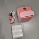 Kids Camera Instant Print: 1080P HD Digital Camera for Kids - Girls for Age 3-12 - Toddler Cameras Toys Gift for 4 5 6 7 8 9 10 11 Years Old - Cool Presents Ideals for Birthday Pink