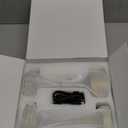 PUSU Cordless LED Gold Small Table Lamps Set of 2, Portable Rechargeable 4000mAh Battery Operated Desk Lamp, 3 Color Stepless Dimming for Kids, Restaurant, Bedside, Outdoor, Bar, Night Light, Gift (3.5  H8.30 inch)