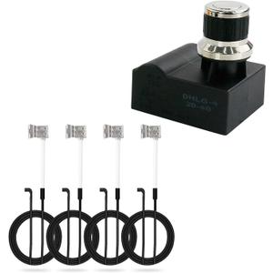 Uniflasy Universal 4 Outlets Tact Push Button Grill Ignitor Kit for Home Depot Nexgrill 720-0925P, 720-0882A, 720-0896B, 720-0896E and Most Nexgrill 4, 5, 6 Burner Grill Models