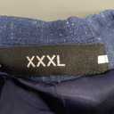 Men's 3 Piece Linen Suits Casual Lightweight Blazer Jackets Vest Pants Set for Wedding Business Prom Suit (Deep Blue, XXXL)