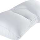 Remedy, White Microbead Pillow For Sleeping and Travel