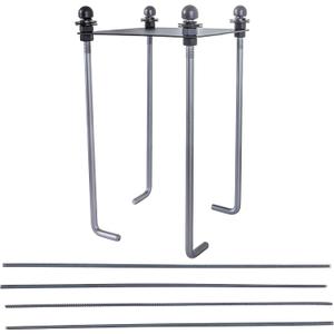 Goalrilla 9" Basketball Anchor System Installs In-Ground and Allows Goalrilla Hoop to Move with You