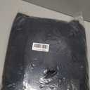 wantdo Women's Winter Coats Quilted Long Puffer Jacket Waterproof Hooded Coat (Large, Navy)