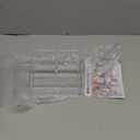 STORi Clear Plastic Small Countertop Vanity Makeup Organizer, Compact Rectangular 4-Compartment Holder for Brushes, Eyeshadow Palettes, & Beauty Supplies, Made in USA (7Lx6Wx3.13H)