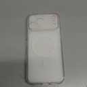 TAURI Original Design for iPhone 17 Pro Max Case, Compatible with MagSafe with Screen Protector, Anti-Yellowing Military-Grade Protection Shockproof Magnetic iPhone 17 ProMax Case, Clear White