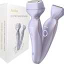 Electric Razors for Women Face Full Body, 2-in-1 Bikini Trimmer and Shavers for Womens Legs Arms Underarm Pubic Hair, Comfort Smooth Lady Body Trimmers IPX7 Waterproof Wet and Dry, USB-C Rechargeable