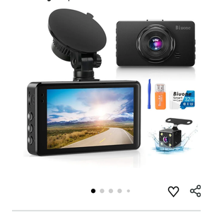 Dash Cam Front and Rear, Dash Camera for Cars with 32G Card Super Night Vision, Car Dash Cam 1080P Dashboard Camera with G-Sensor, Parking Monitor, Loop Recording, Motion Detection Car Camera