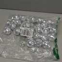 Funtery 100 Pcs Mirror Disco Balls Bulk Assorted Silver Hanging Disco Ball Decor for Home Wedding Birthday Dance Music 70 S Theme Party Christmas Tree Ornaments(1.2'', 2'')