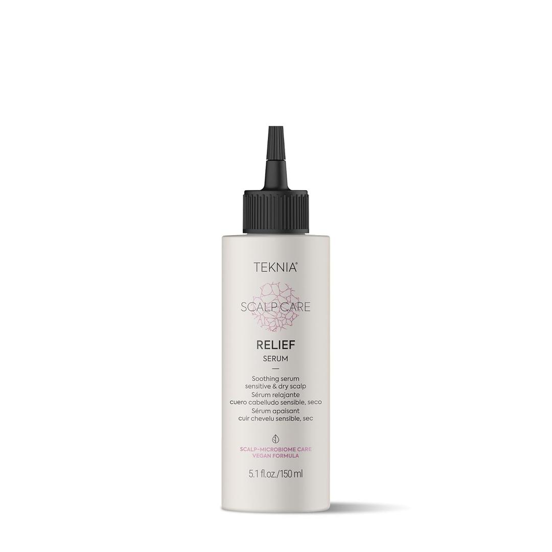 LAKM Teknia Scalp Care Relief Soothing Serum, Dry Scalp Serum, 5.1 Fl Oz