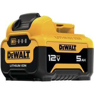DEWALT DCB126 12V MAX* 5.0Ah Lithium Ion Battery