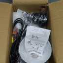 1 Pack Plug in Wall Sconce, Dimmable On Off Switch, Swing Arm Wall Lamp, Black Metal Industrial, Plug in Wall Light (Black, Without Bulb+Remote)