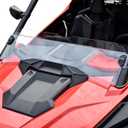 SAUTVS Clear Half Windshield for RZR Pro XP/RZR Pro R/RZR Turbo R, Half Windshield for Polaris RZR Pro XP/ XP4 2020-2024 RZR Pro R/ RZR Turbo R/ R4 2022 2023 2024 Accessories, Replace #2884966