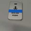 Digital Voice Recorders 8GB Audio Recorder Voice Activated Recorder for Lectures, Meetings, Interviews Recording Device with Microphone USB Cable, MP3 Player (8GB